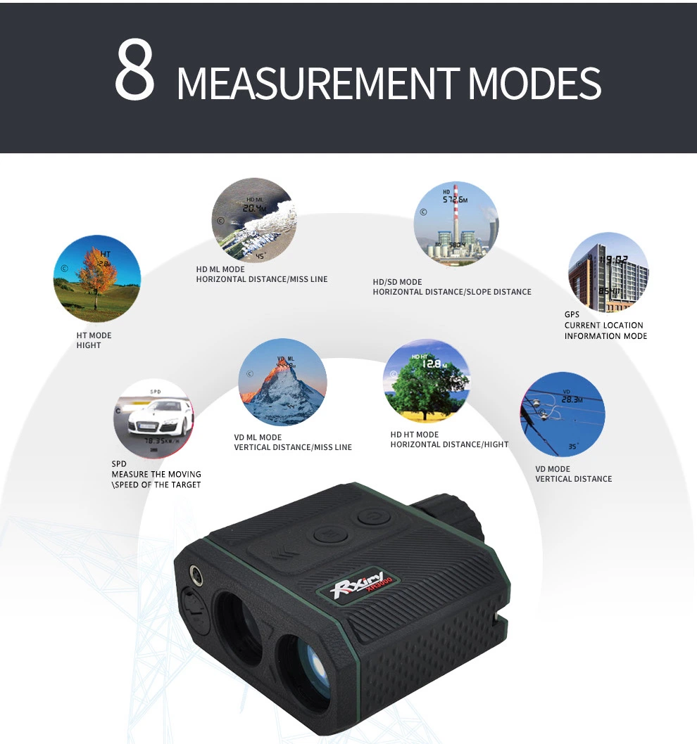 Professional Geological Survey Laser Rangefinder Xr3000