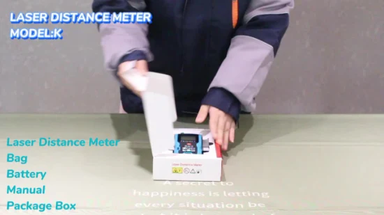 Display digital de medidor de distância a laser com preço barato de 60 m