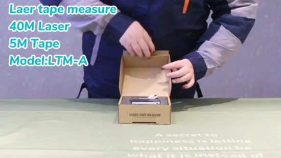 Fita métrica a laser de 40 m na China da fábrica